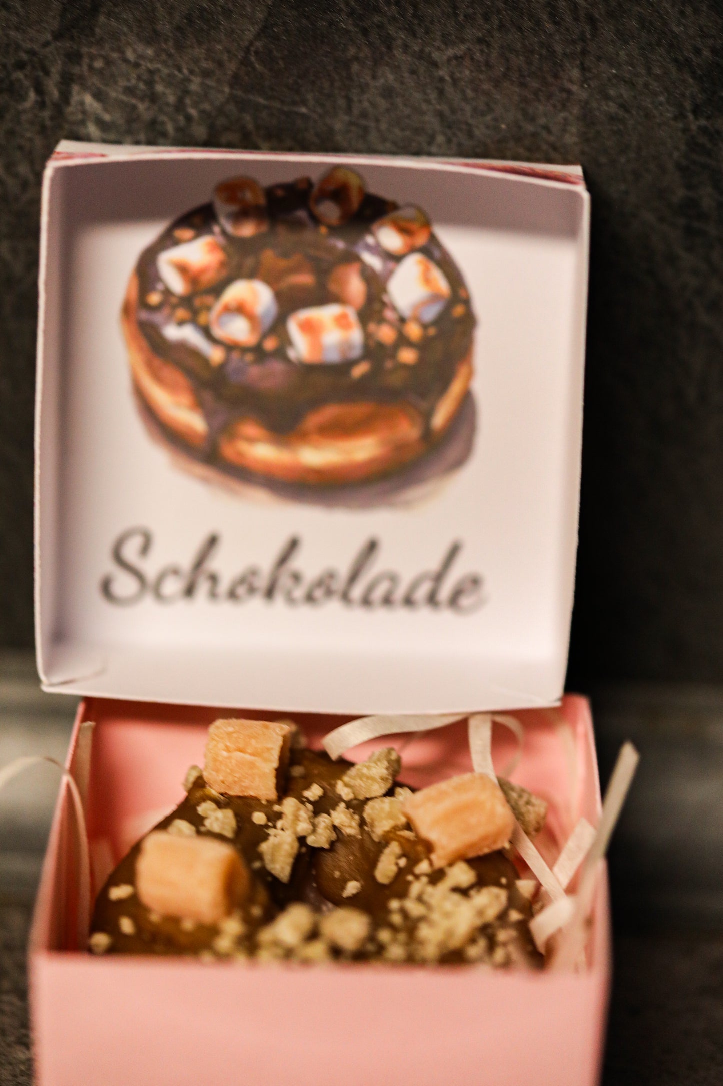 Schoko oder Pfirsich & Pistazie