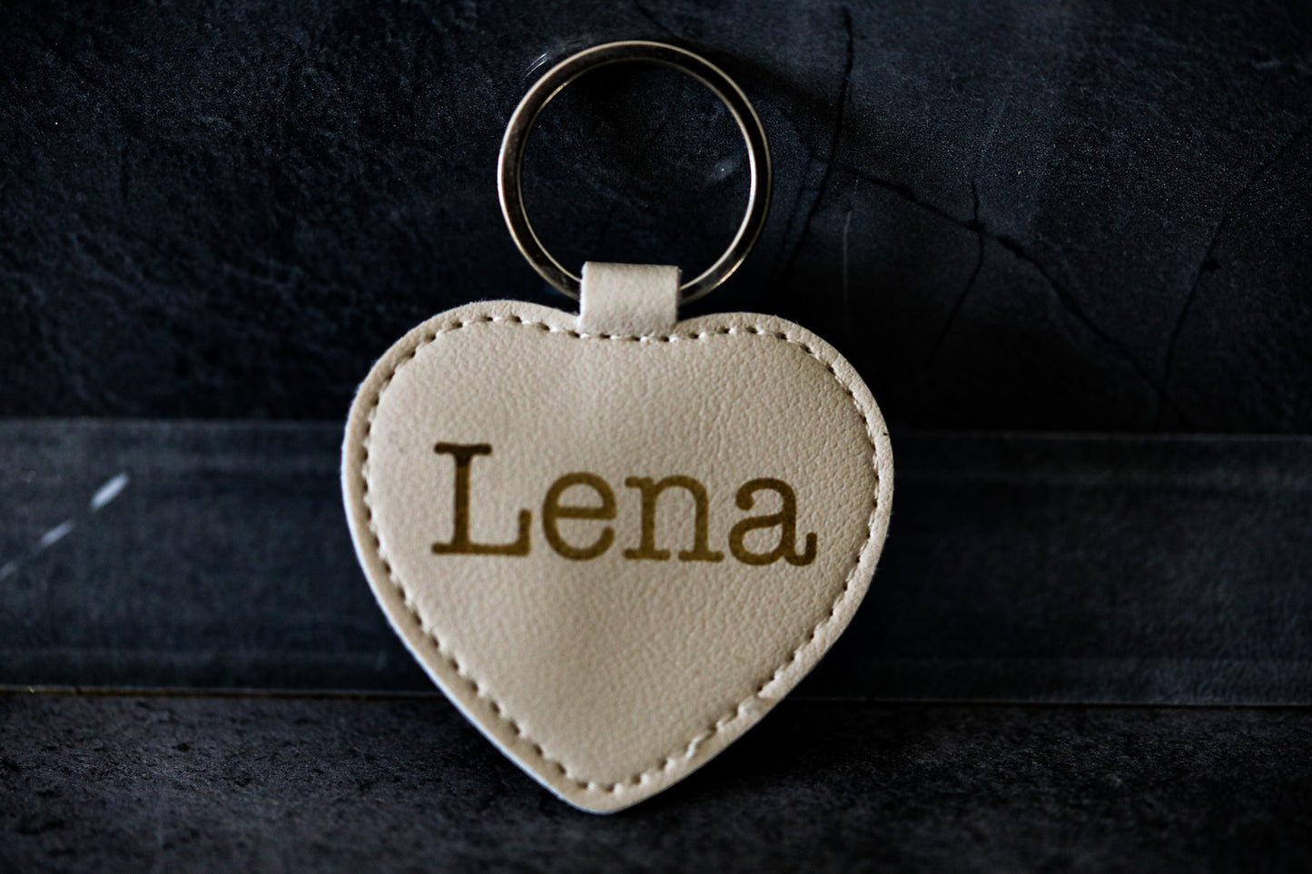 Schlüsselanhänger- Leder